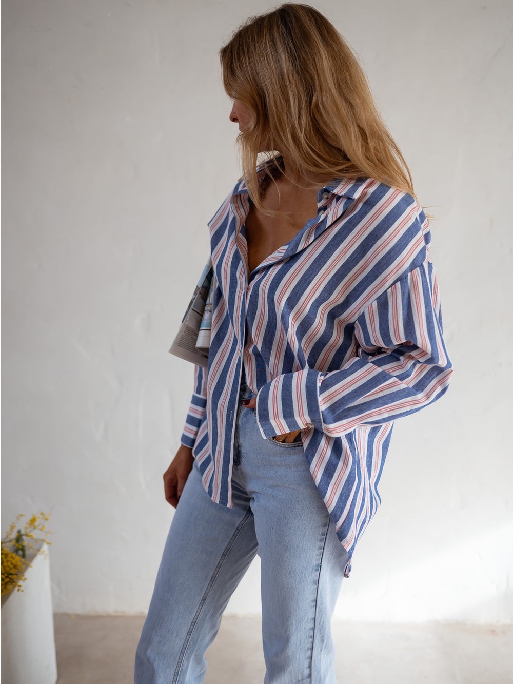 French Style Button-Down - Picture 2 of 3
